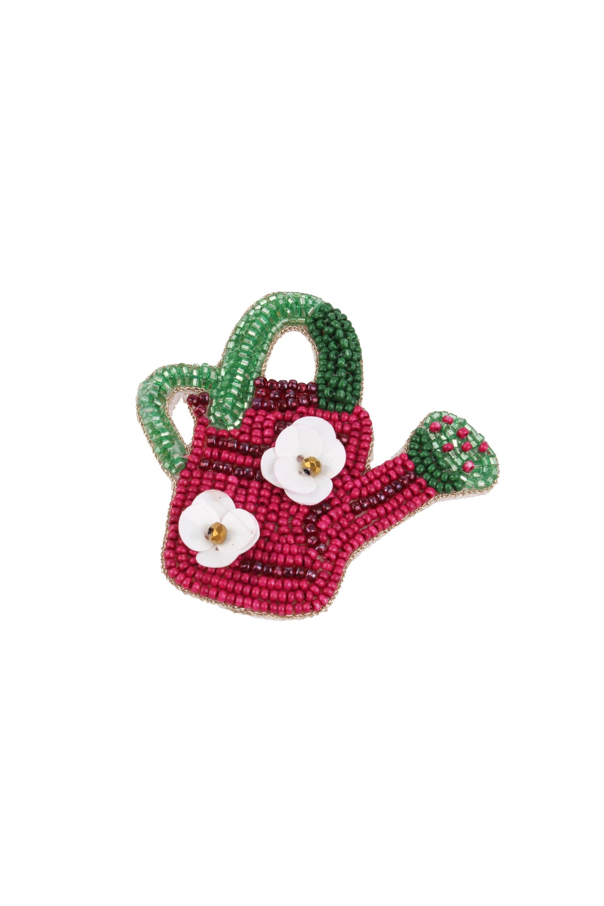 WINTER WATERING CAN BROOCH