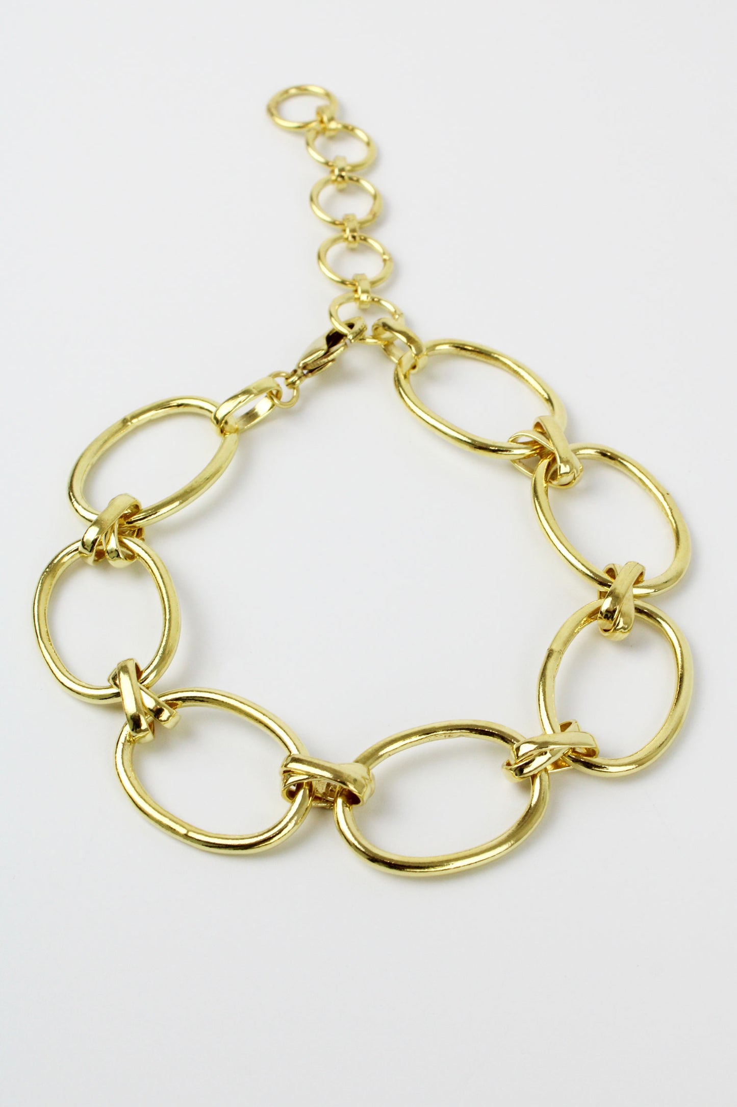 GOLD LINK CHAIN BRACELET (7885844218072)
