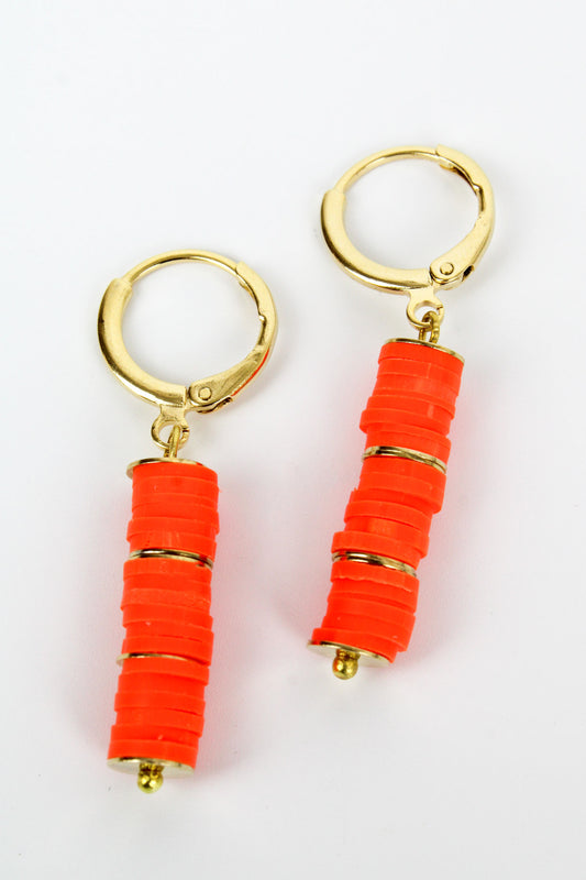 ORANGE BEAD COLUMN  DROP (7088319103163)