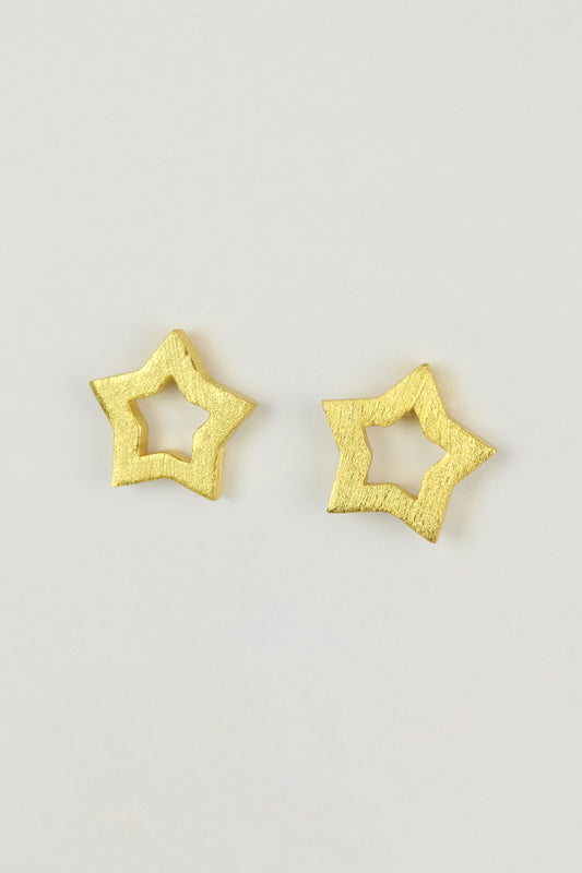 GOLD STAR STUD (7574625812696)