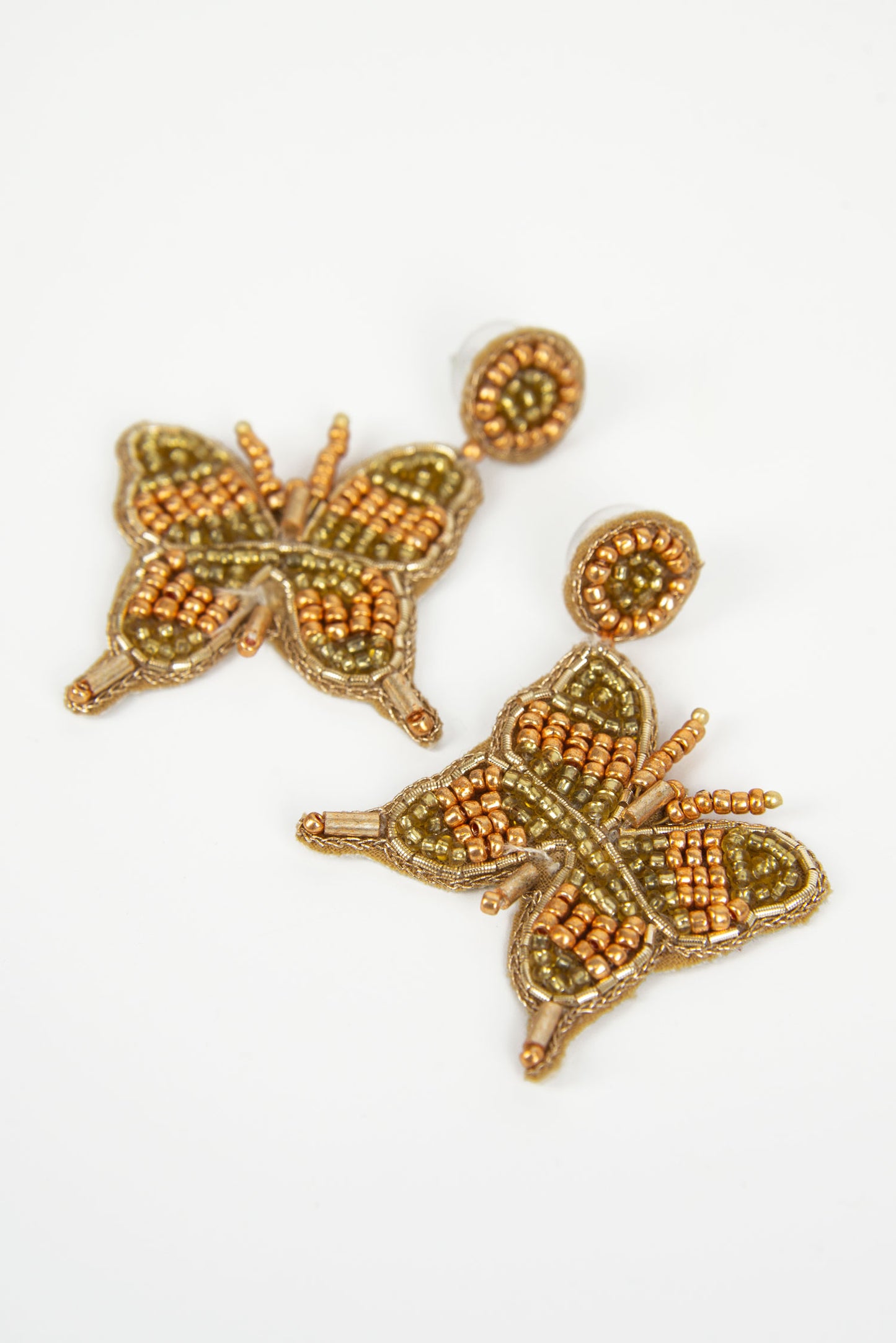 GOLD BEADED BUTTERFLY DROPS (7973081546968)