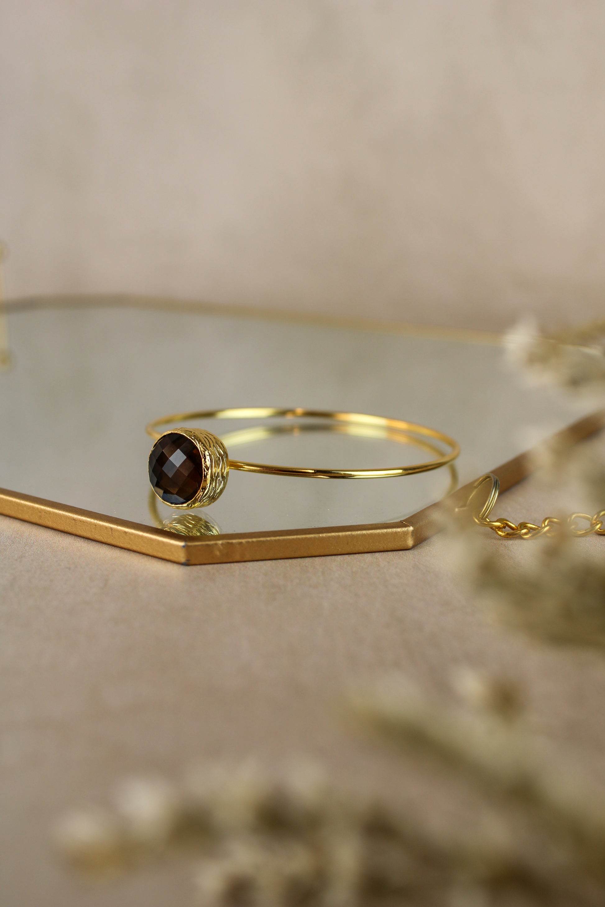 COFFEE STACKING BANGLE (7151140110523)