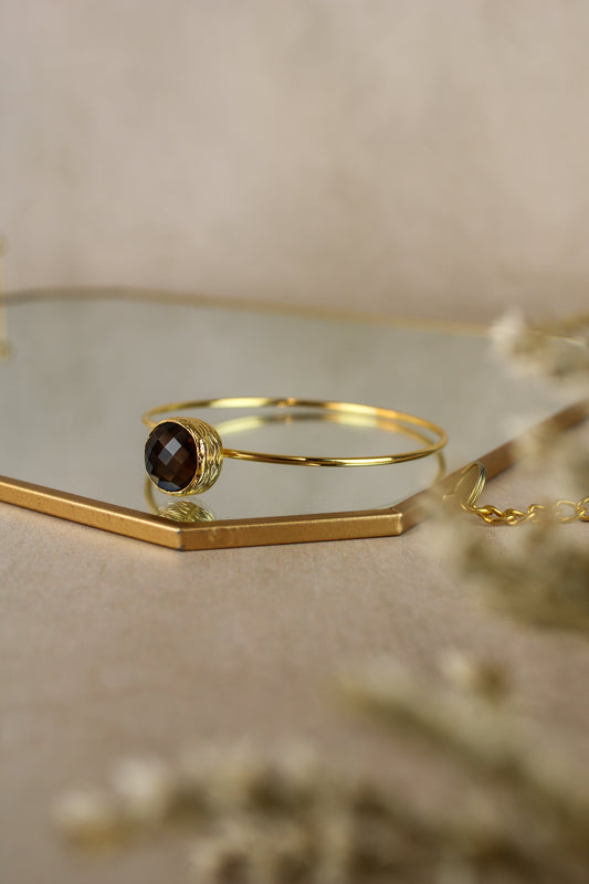 COFFEE STACKING BANGLE (7151140110523)