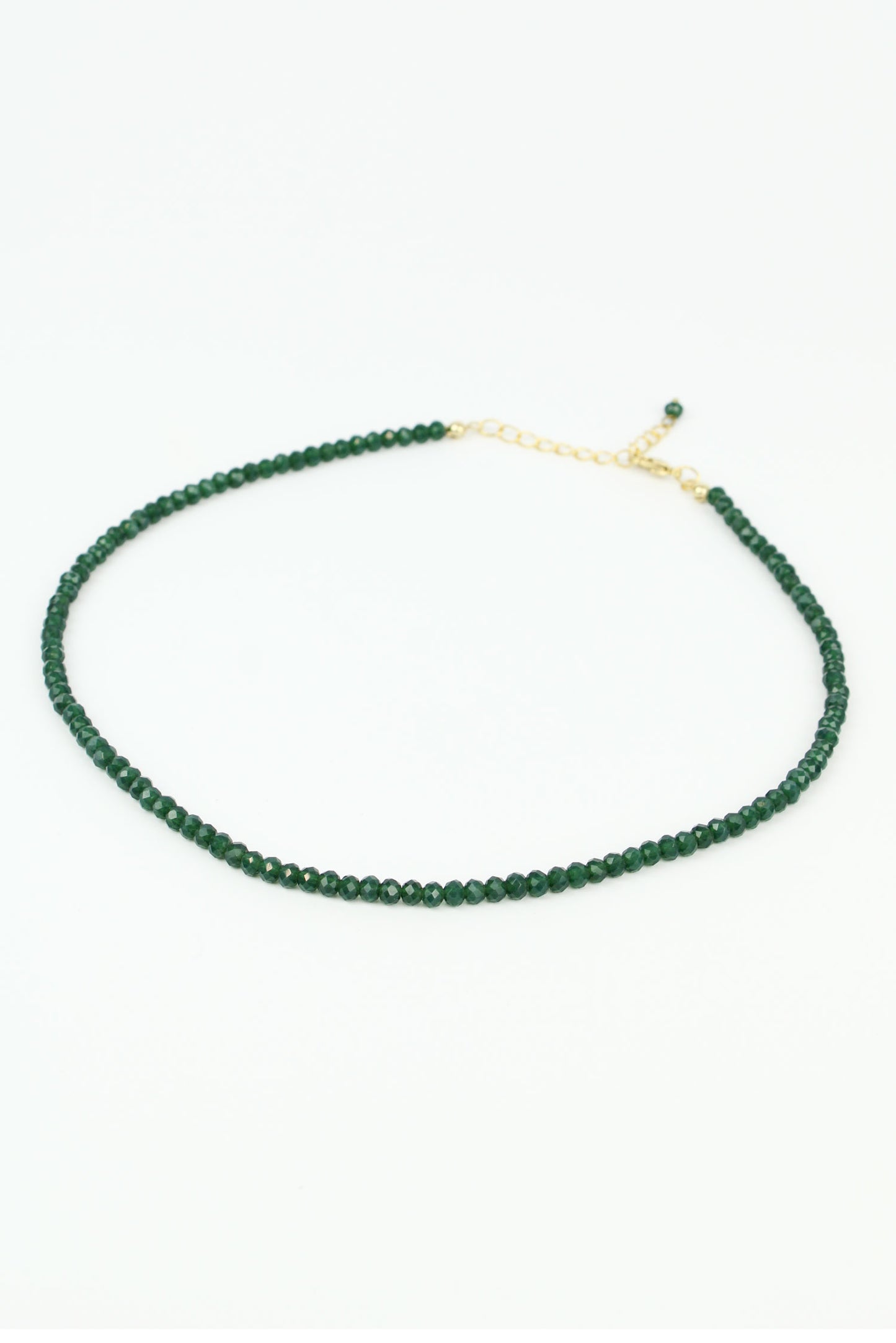 FACET BEAD NECKLACE (6596562387131)