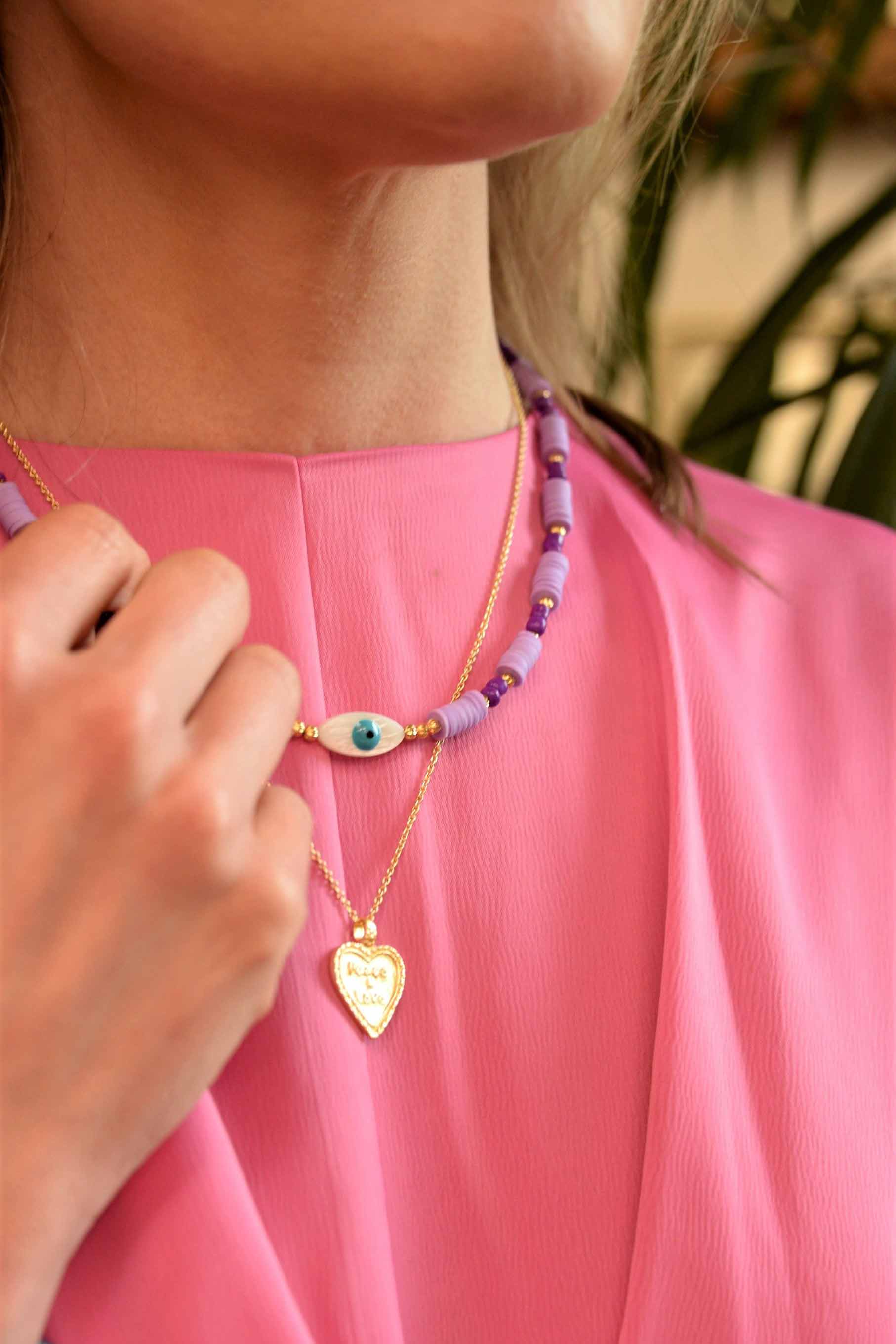 BEADED EYE NECKLACE (7678443356376)