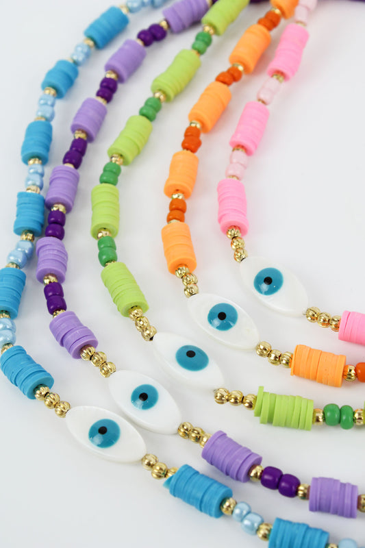 BEADED EYE NECKLACE (7678443356376)